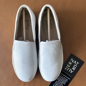 Naturalizer White Loafer / Slip on Sneaker, NWT